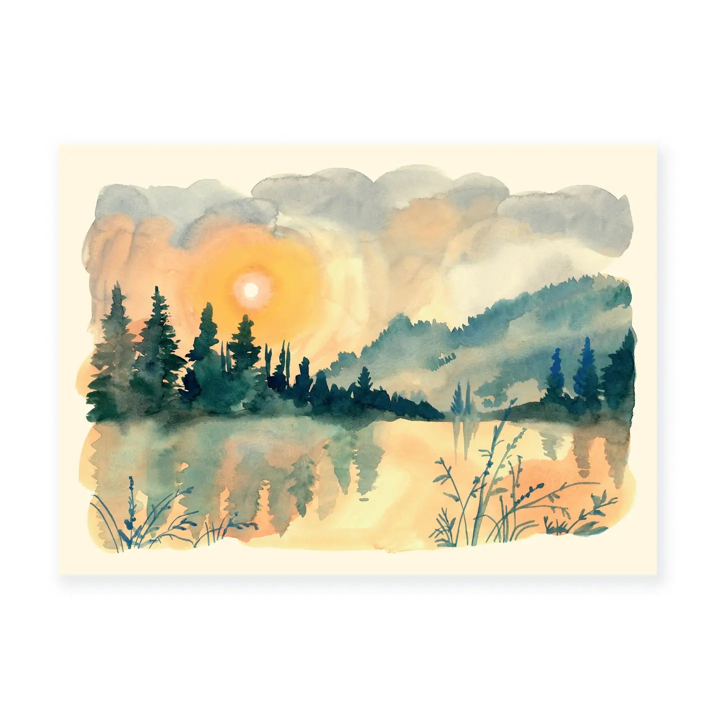 Reflections Postcard