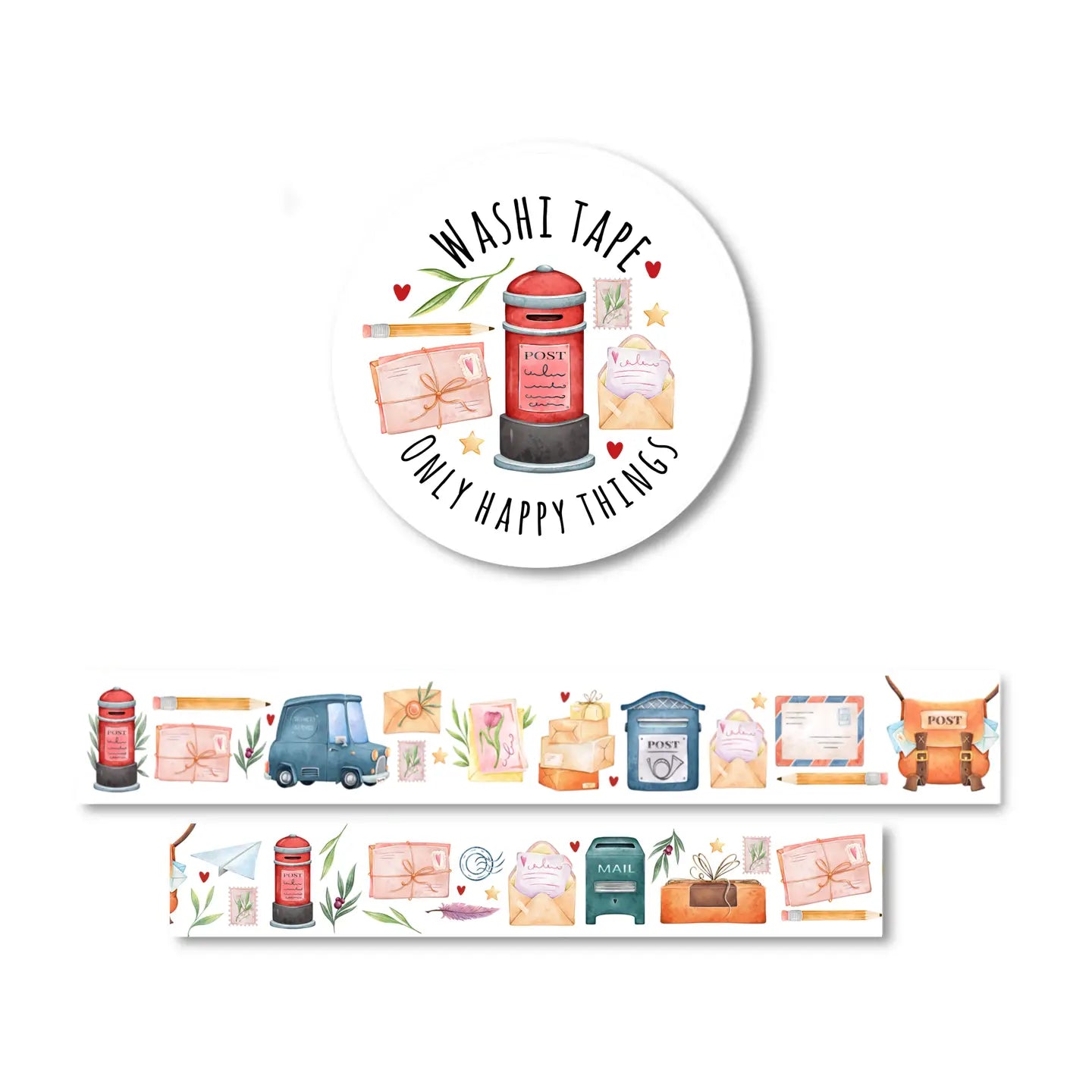 Special Delivery Washi Tape (Wide)