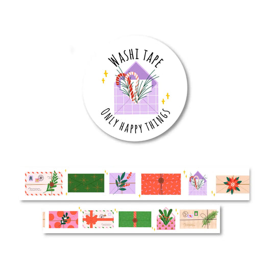 Christmas Letter Washi Tape