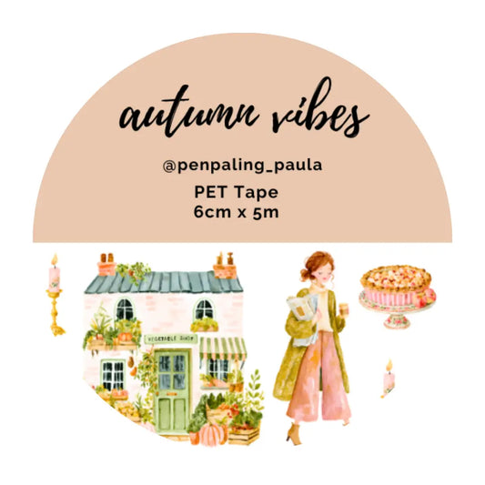 Autumn Vibes PET Tape PRE-CUT