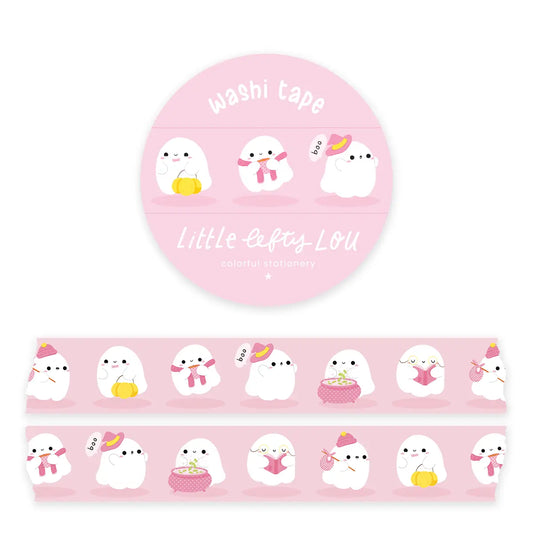Pink Ghost Washi Tape