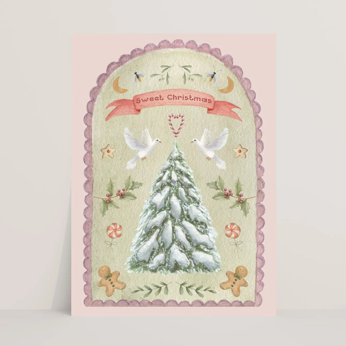Sweet Christmas Postcard