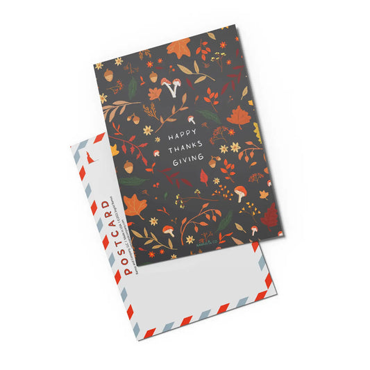 Happy Thanksgiving Postcard