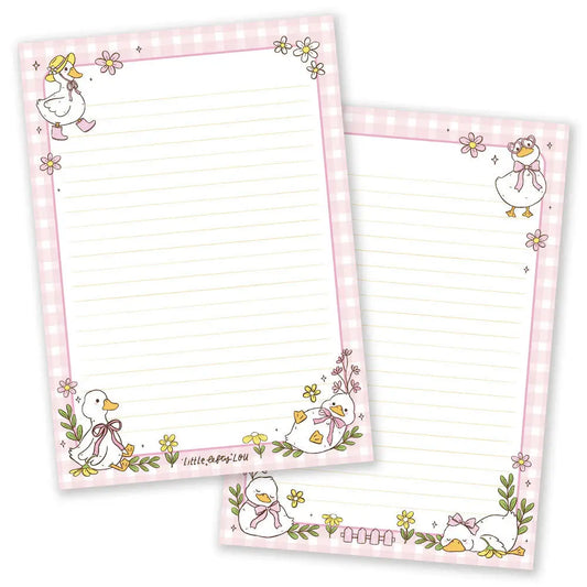 Duckie with Bows Notepad