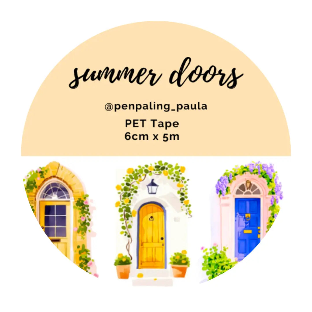Summer Doors PET Tape PRE-CUT