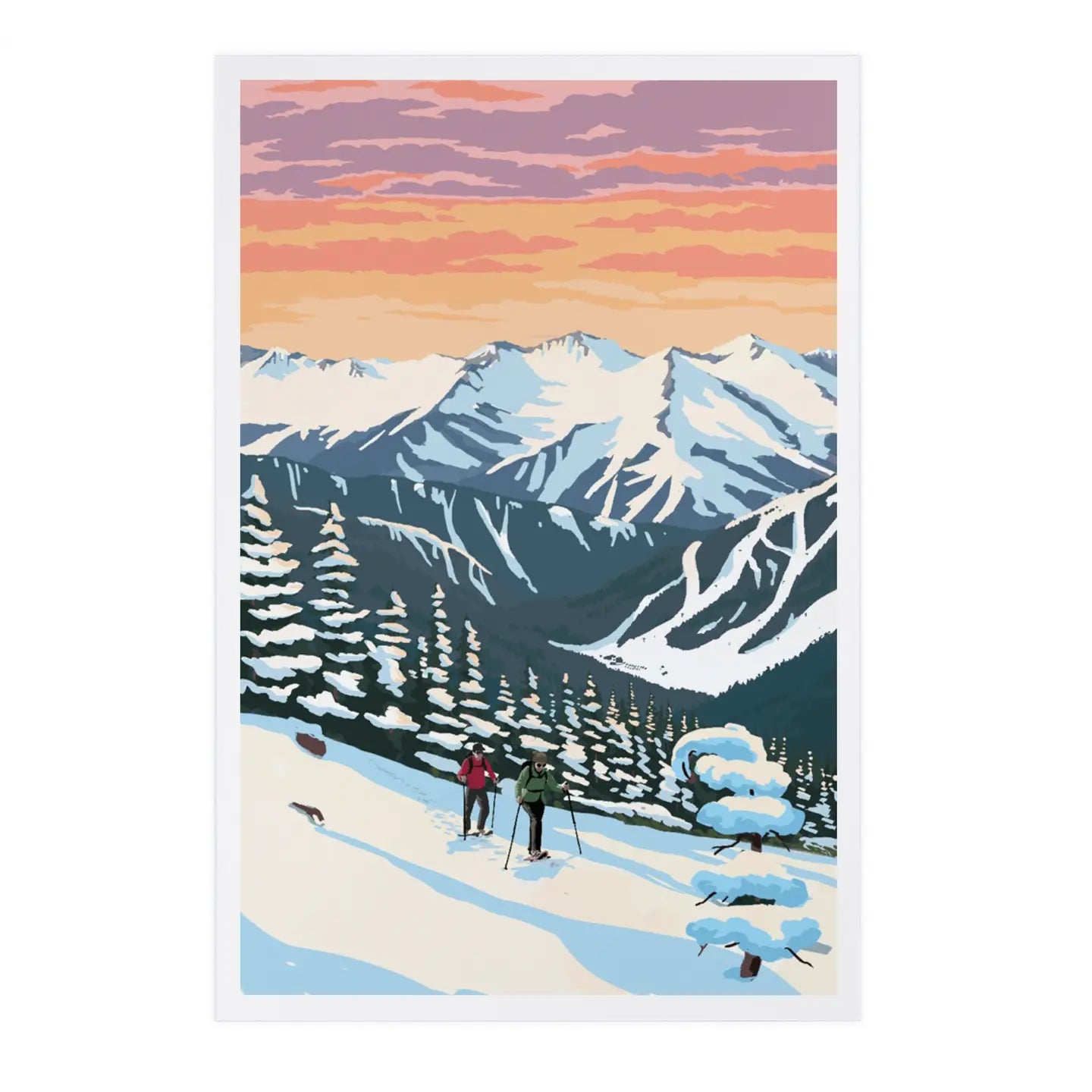 Winter Snowshoers