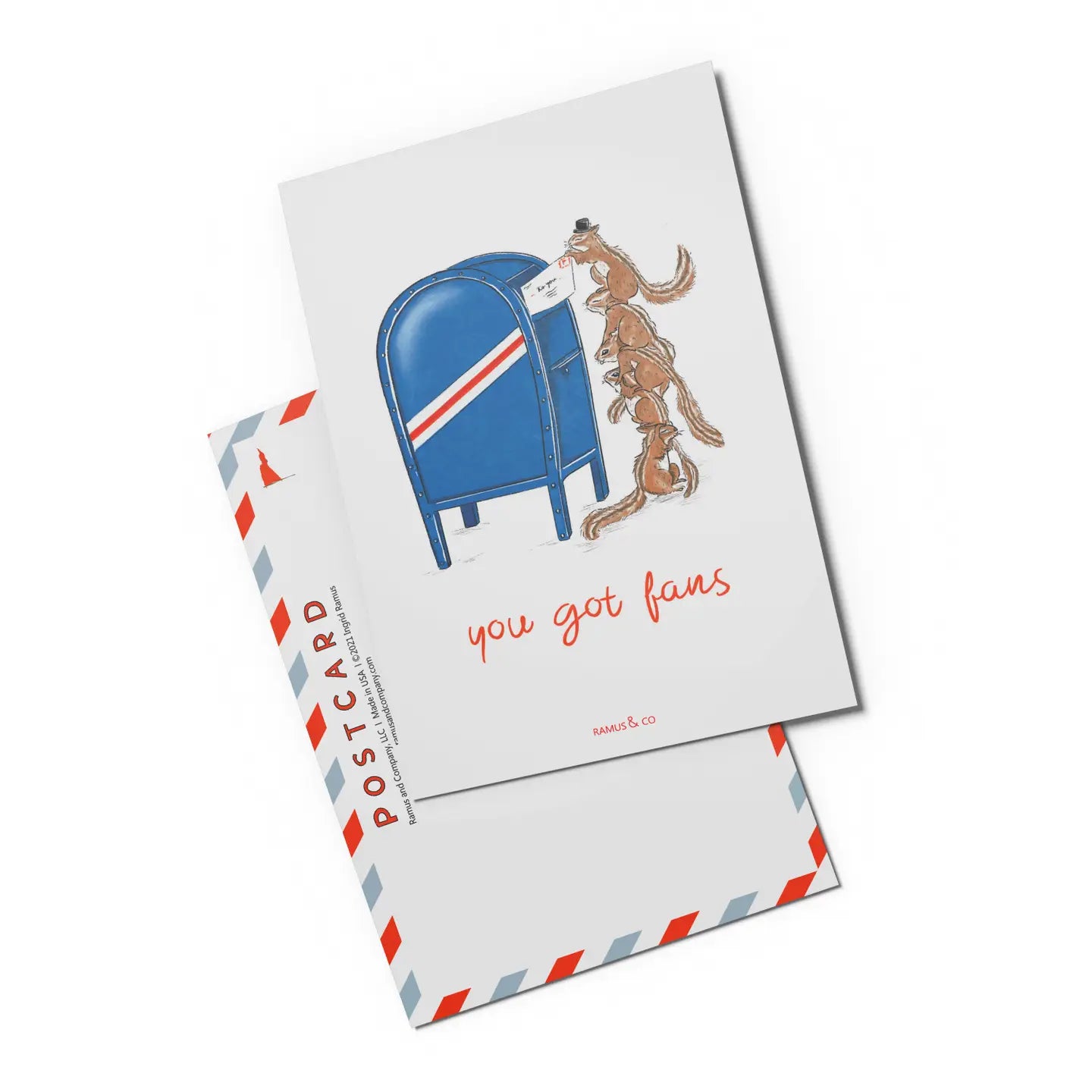 You Got Fans Postcards