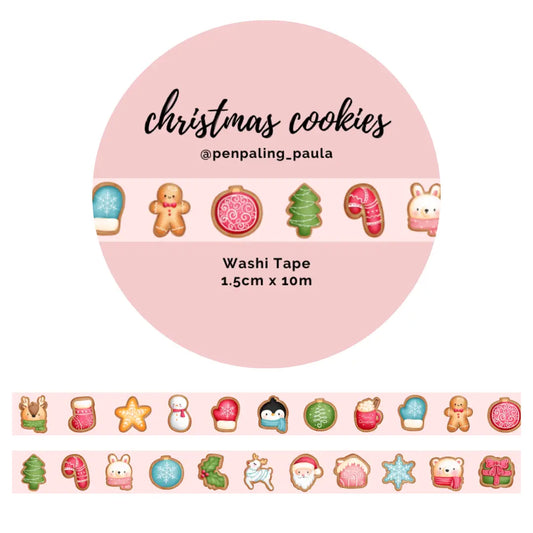 Christmas Cookies Washi Tape