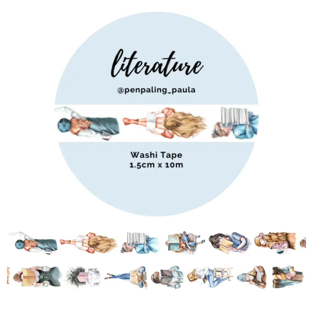 Literature Washi Tape