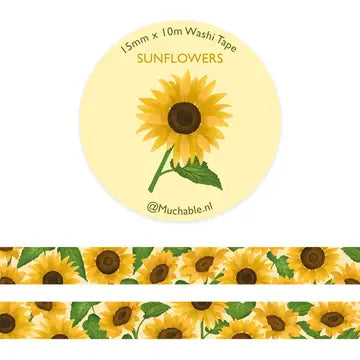 Sunflowers Washi Tape