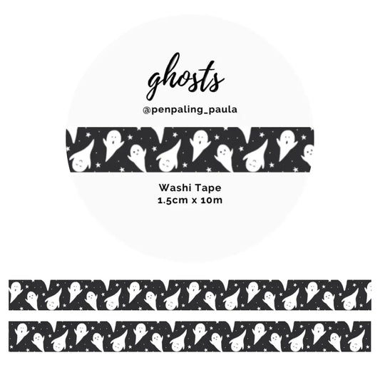 Ghosts Washi Tape