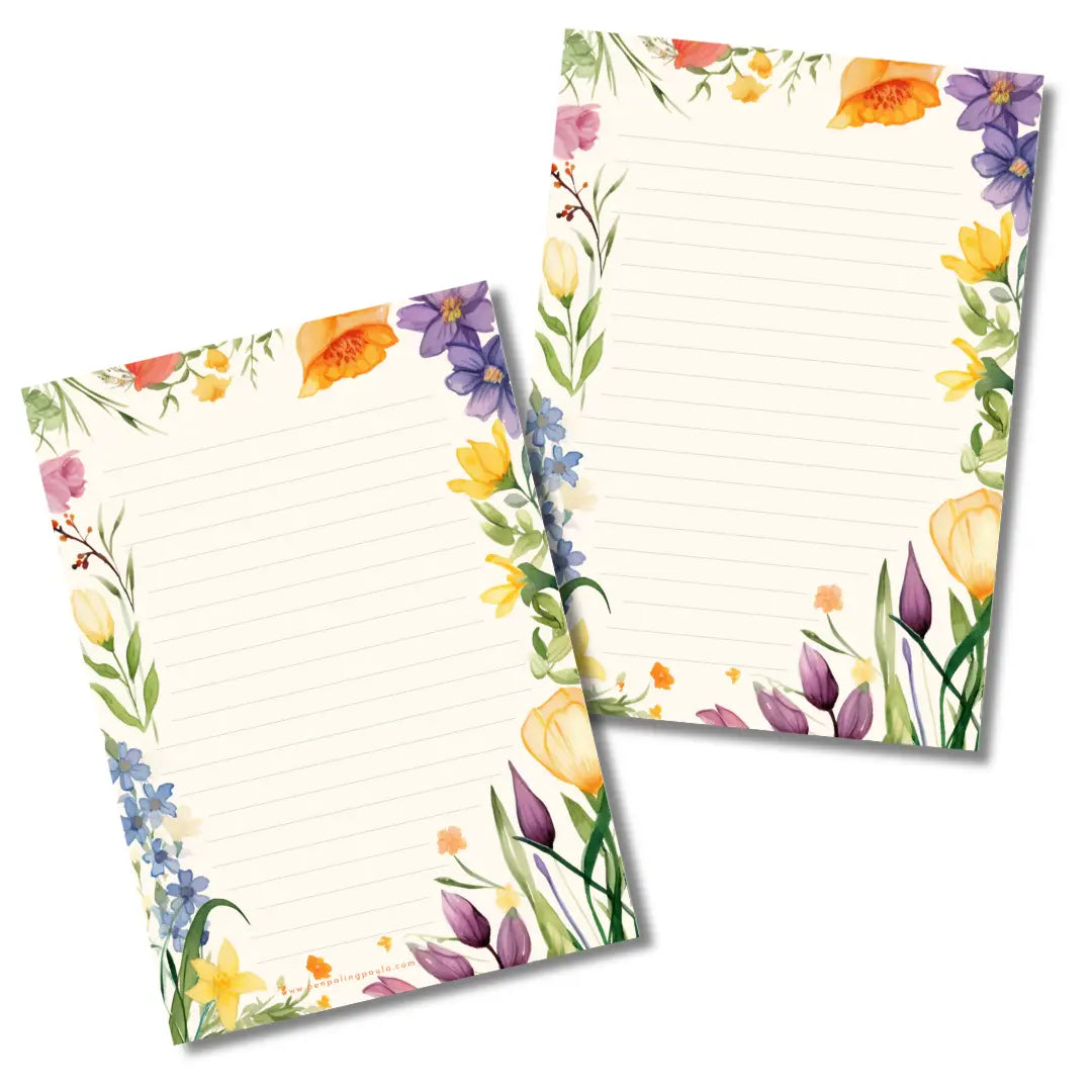 Bloom Letter Pad