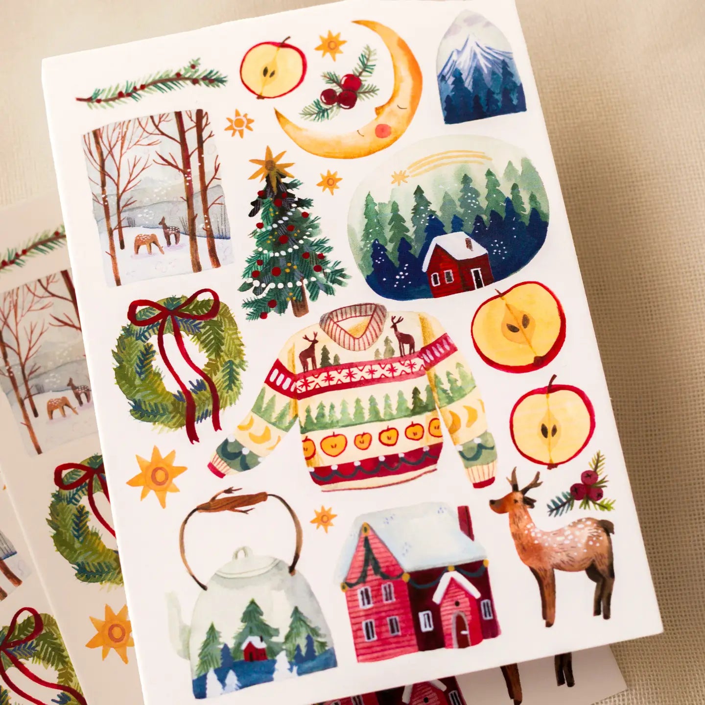 Home for Christmas Postcard