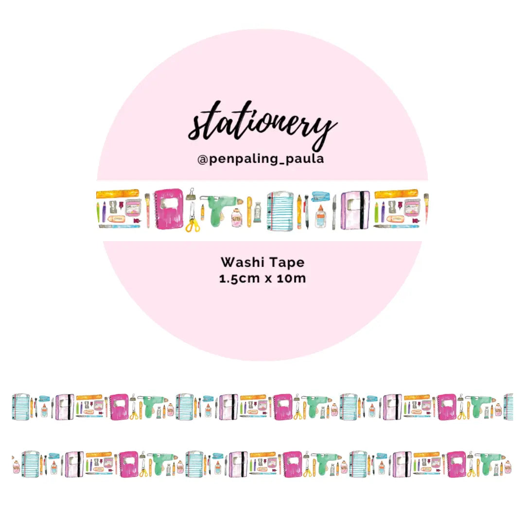 Stationery Washi Tape