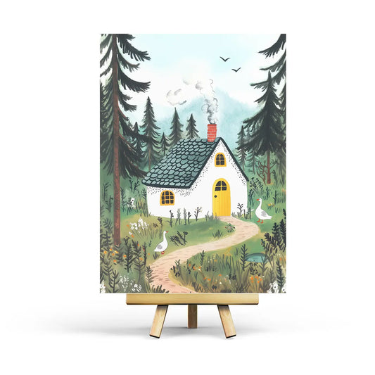 Goose Cottage Postcard