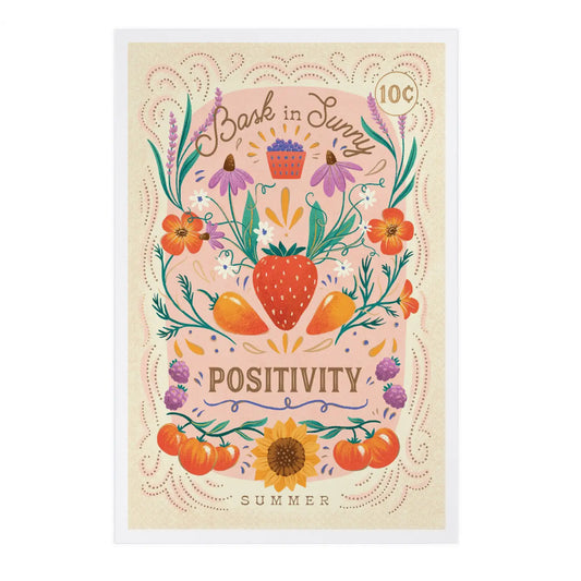 Seasons Mantra Summer Postcard