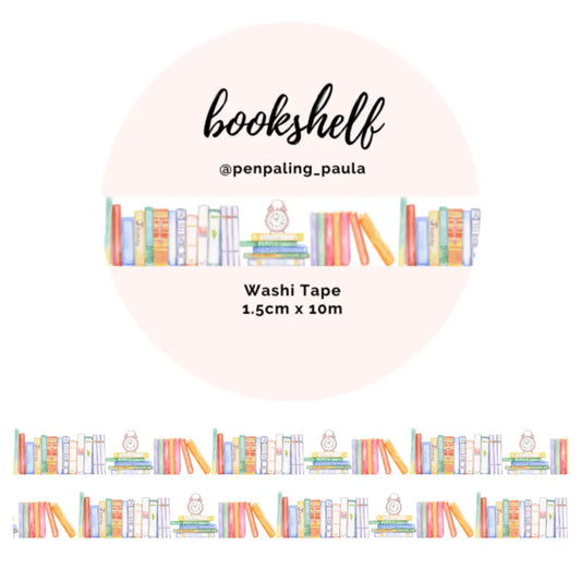 Bookshelf Washi Tape
