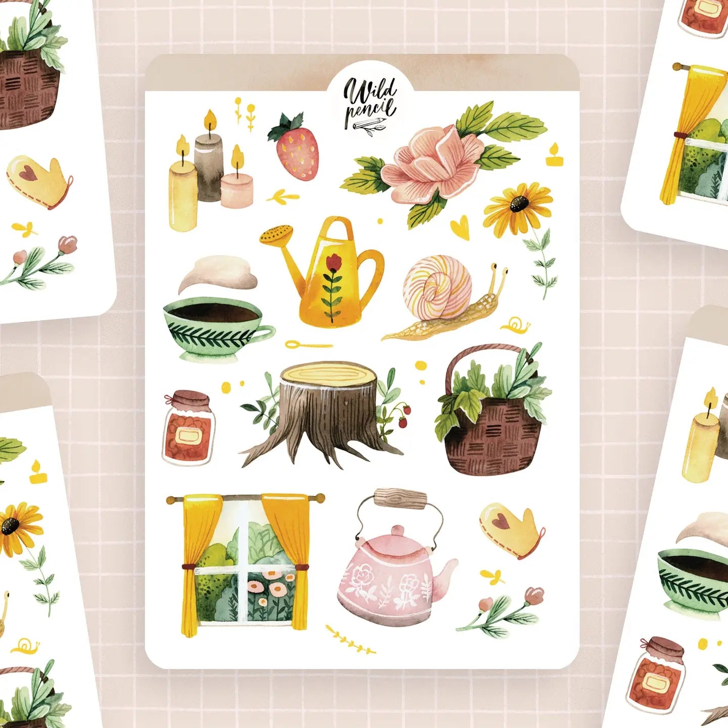 At Grandma's Sticker Sheet