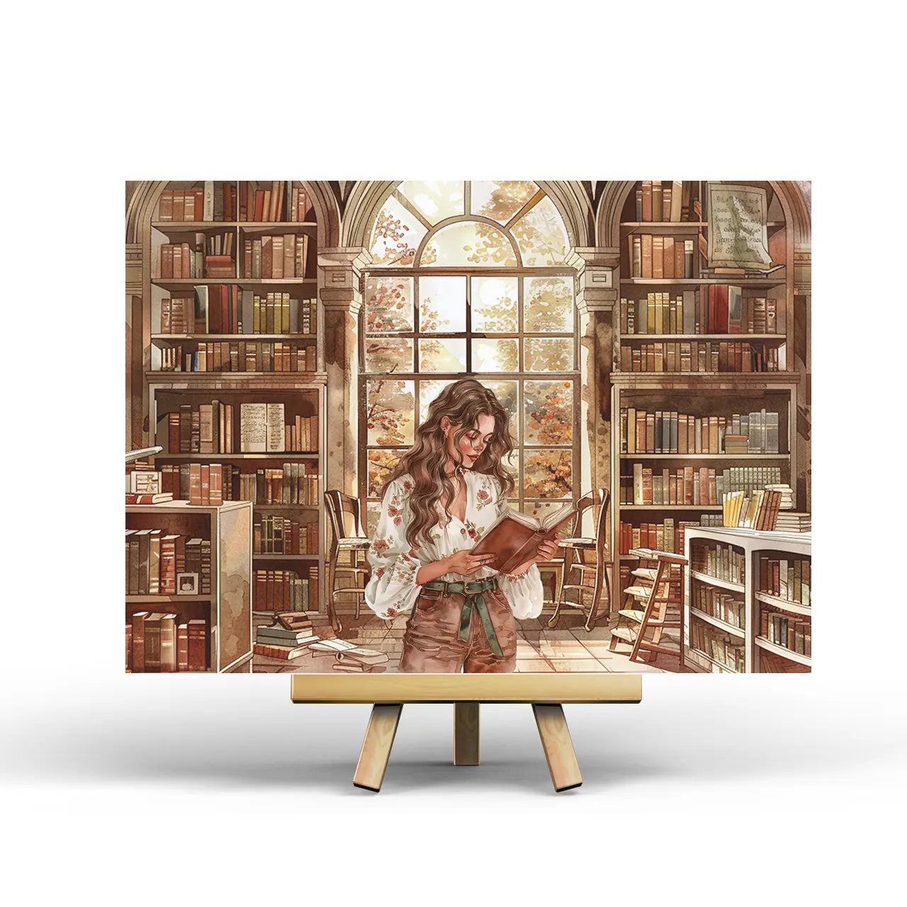 Public Library Postcard