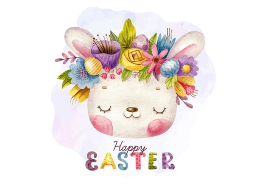 Happy Easter Bunny Postcard