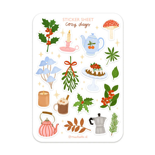 Cozy Days Sticker Sheet
