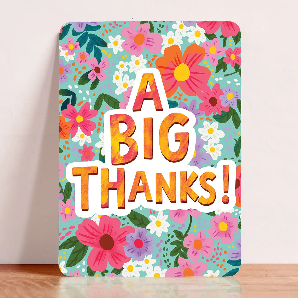 A Big Thanks Postcard