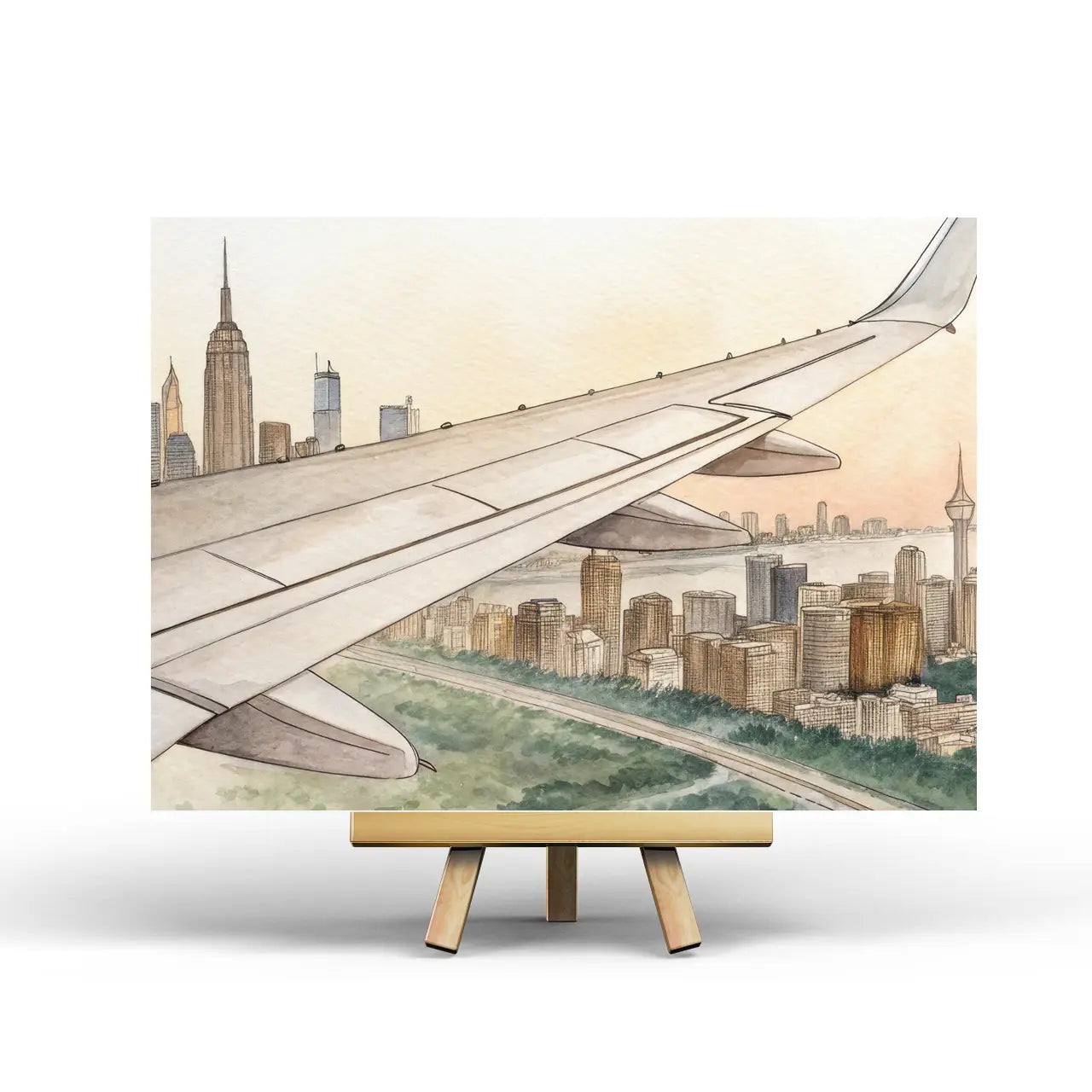 Fly Postcard