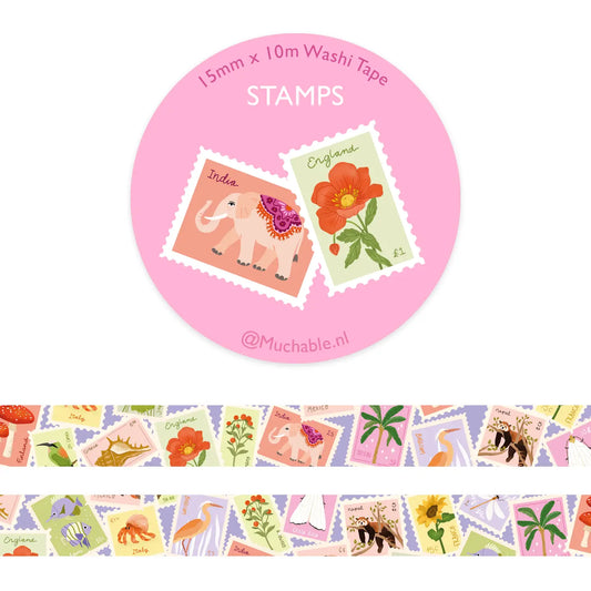 Stamp Washi Tape