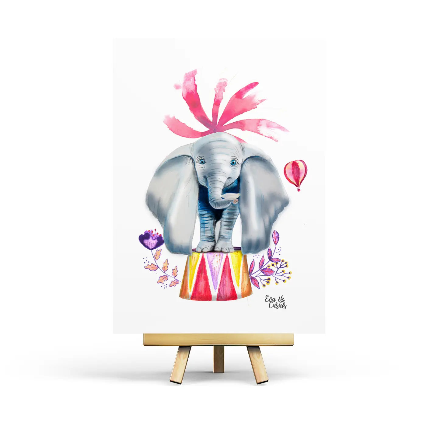 Elephant Postcard