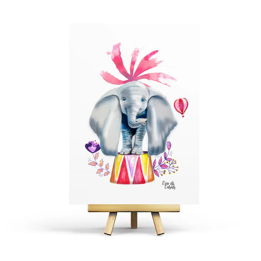 Elephant Postcard