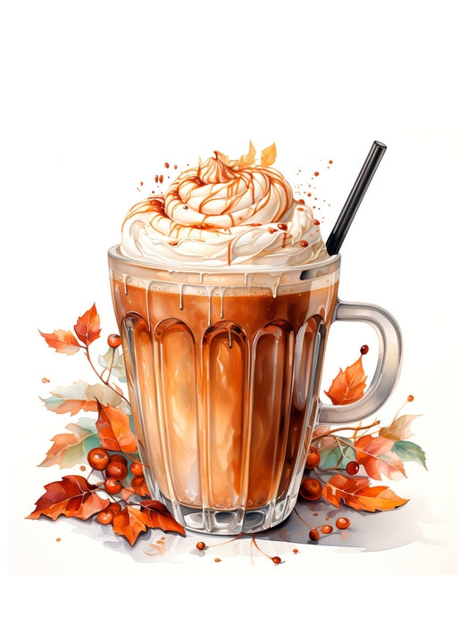 Pumpkin Spice Postcard