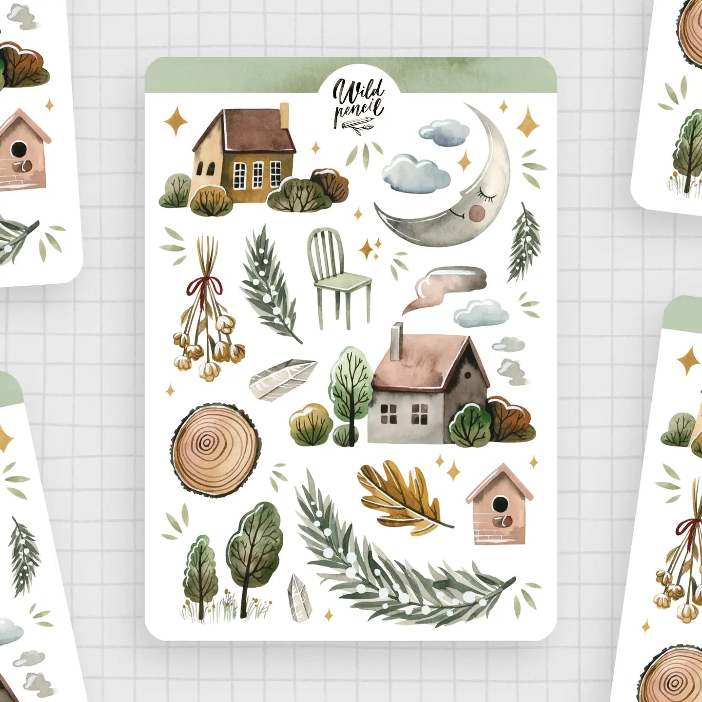 Home Sticker Sheet