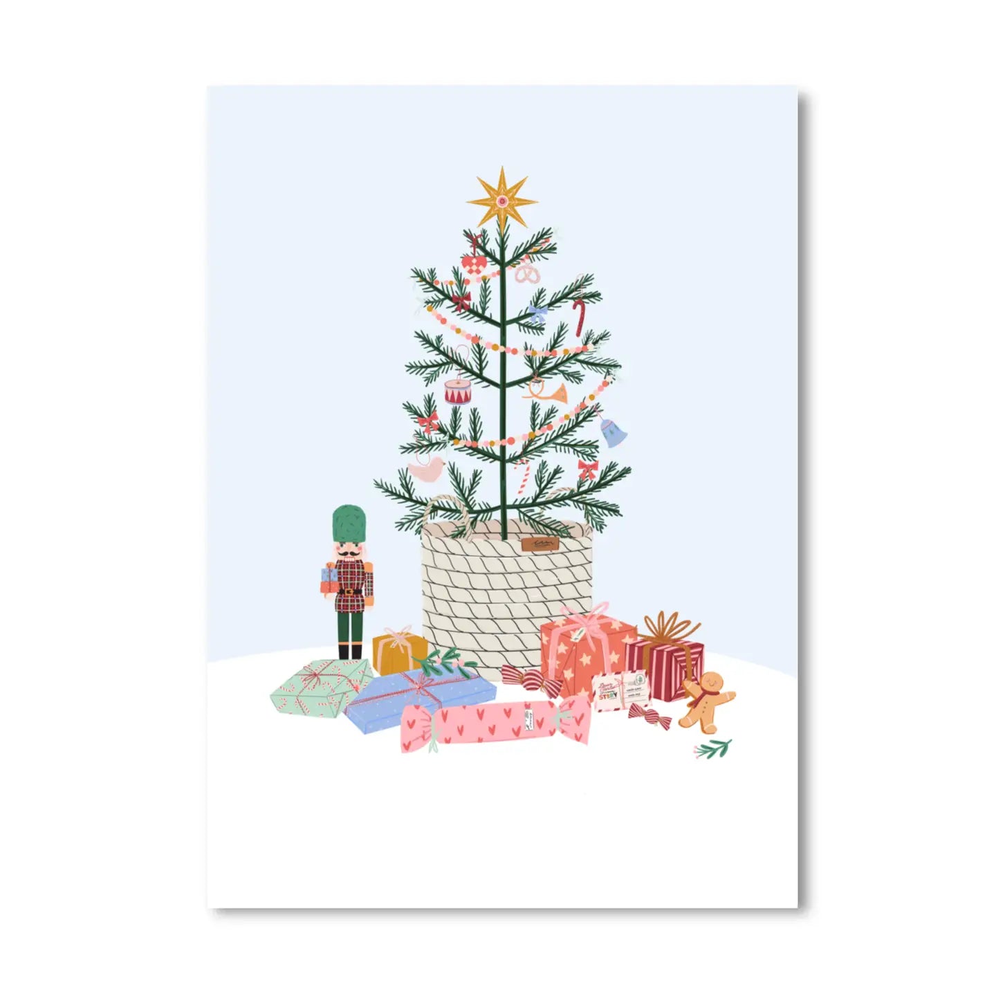 Christmas Tree Postcard