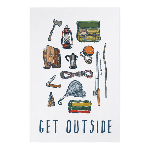 Get Outside Postcard