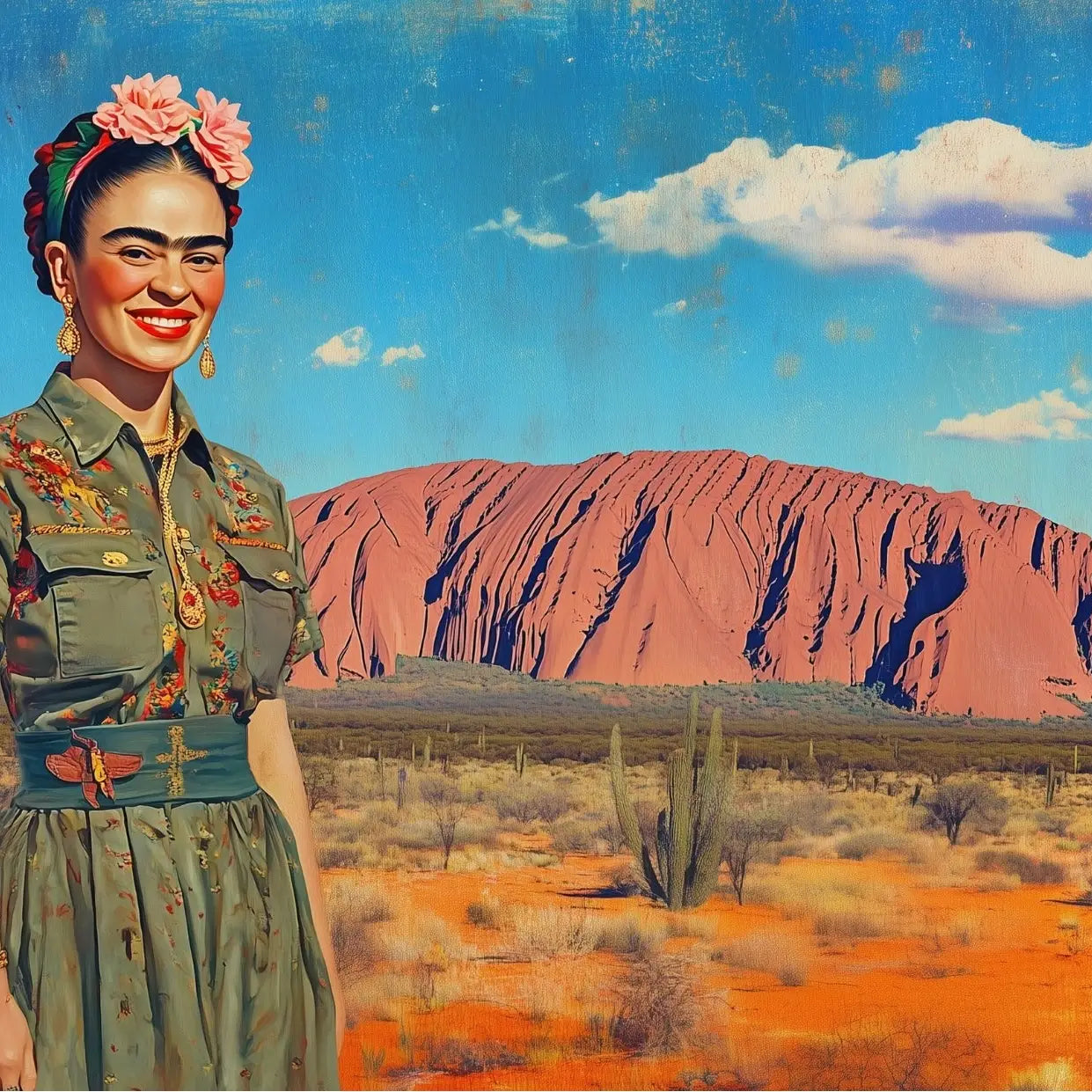 Frida at Momument Valley