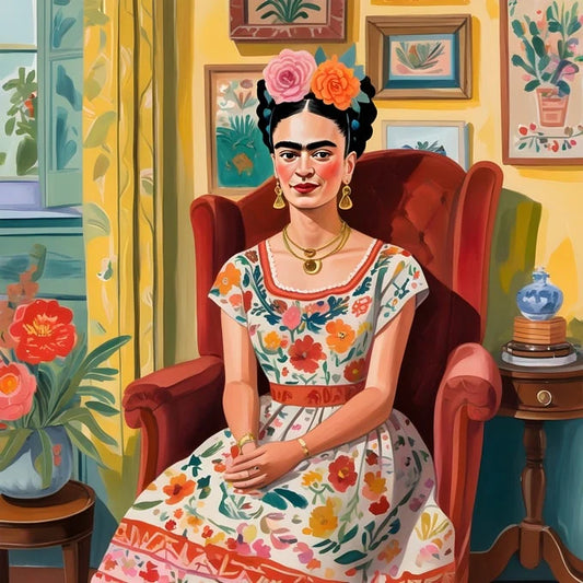 Frida in Yellow Room