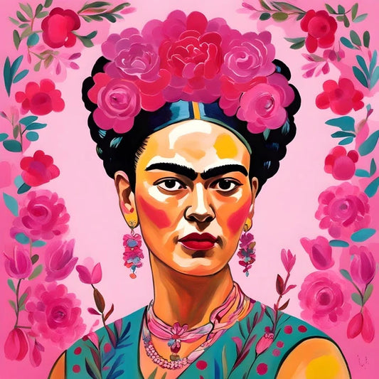 Frida in Pink