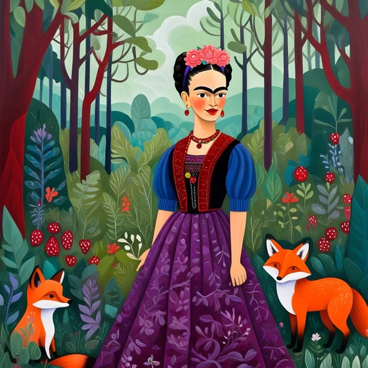 Frida in Forest