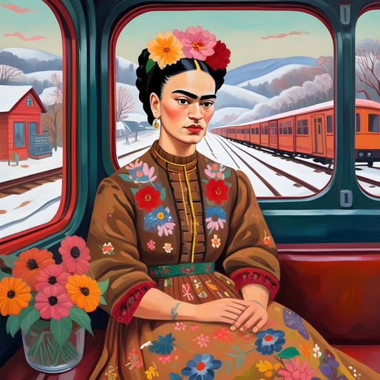 Frida on Train