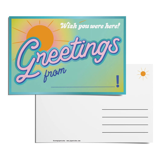 Greetings From Postcard