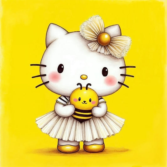 Hello Kitty with Bumblebee