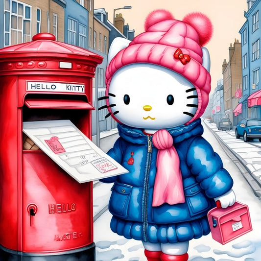 Hello Kitty Snowy Mail Drop