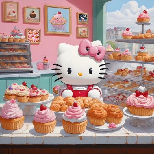 Hello Kitty Takes on the Bakery