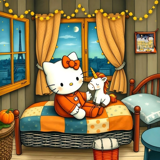 Hello Kitty Goes to Bed