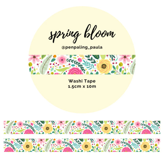 Spring Bloom Washi Tape