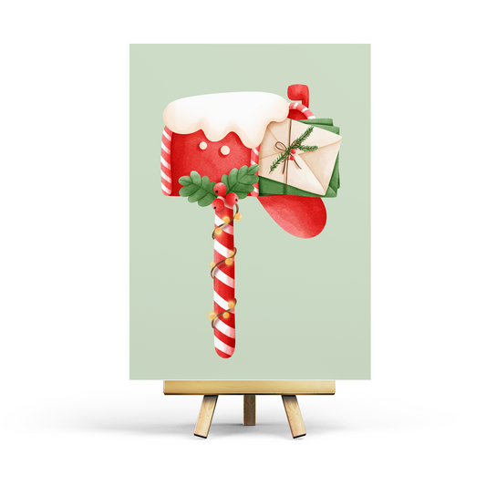 Christmas Mail Postcard