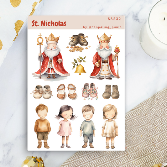 St. Nicholas Sticker Sheet