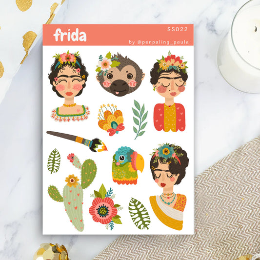 Frida Sticker Sheet